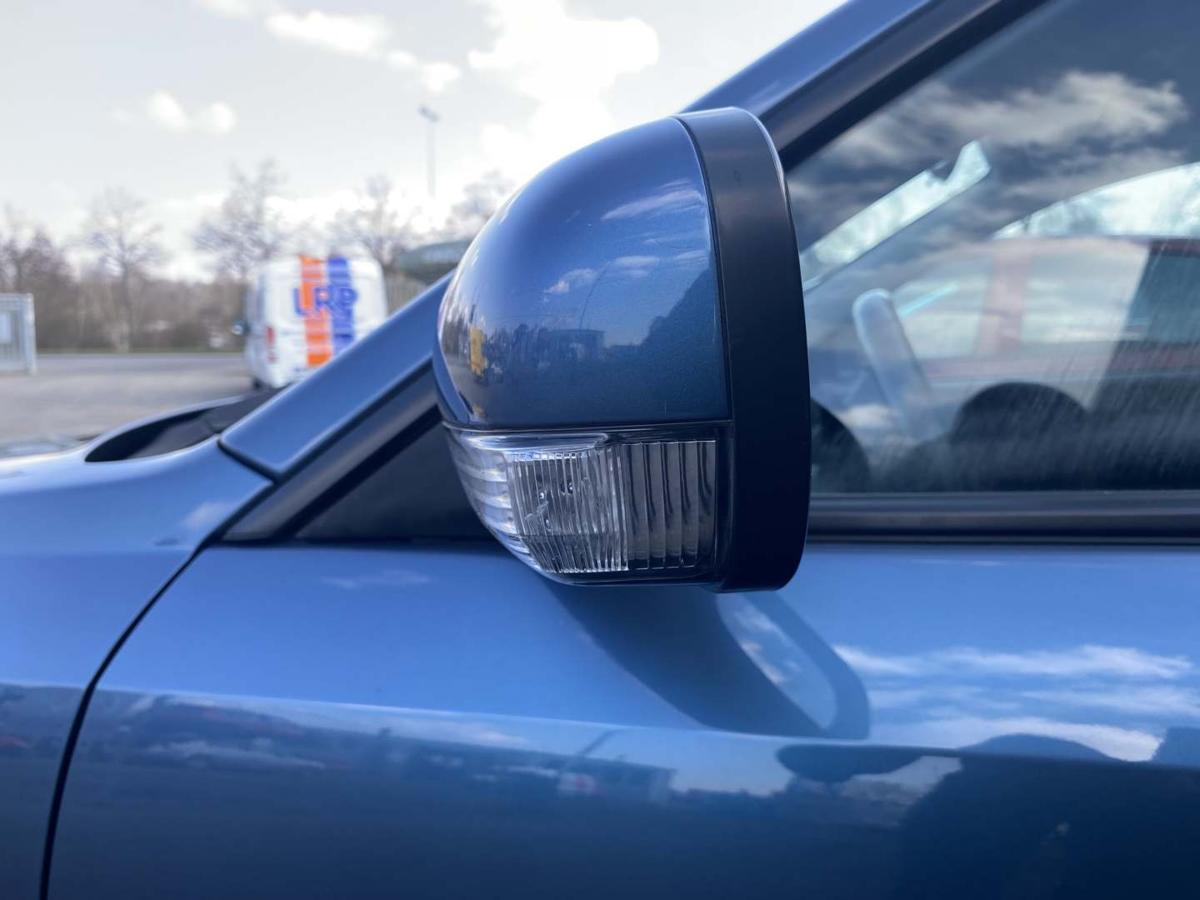 Subaru Legacy 4 original Au&szlig;enspiegel links elektrisch verstellbar 33A Atlantic Blue Bj.2005